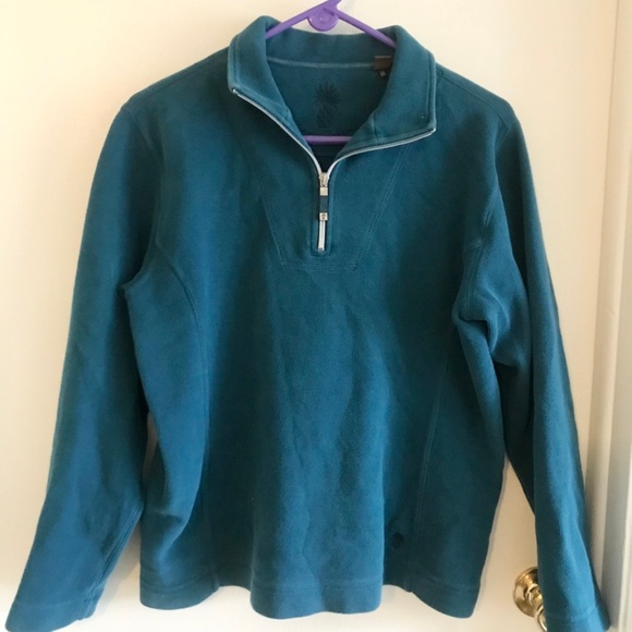 Tommy Bahama Quarter Zip Men's Medium - Picture 1 of 4